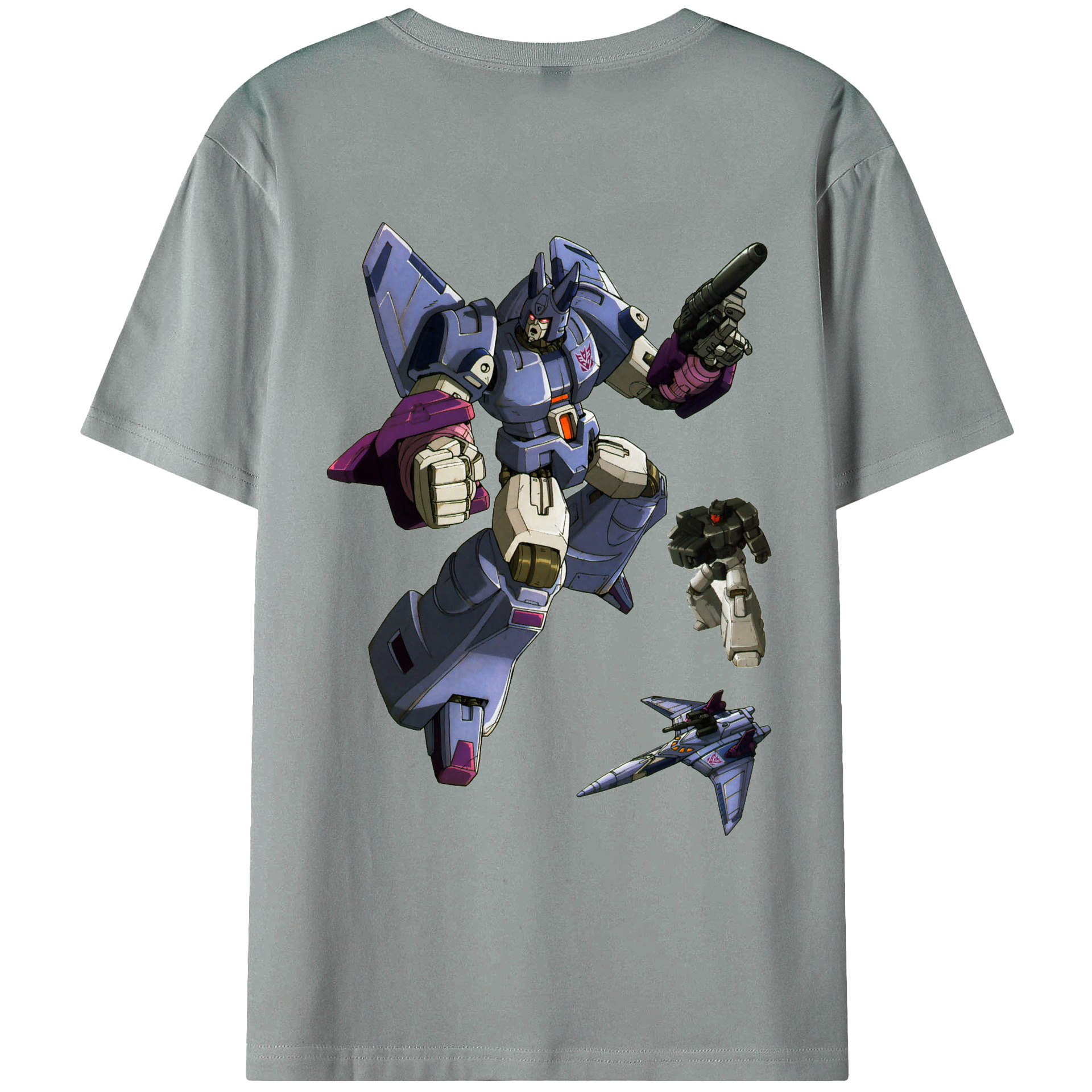 （画像用）  綿100％ メンズ半袖Tシャツ（バックプリント） 通気性